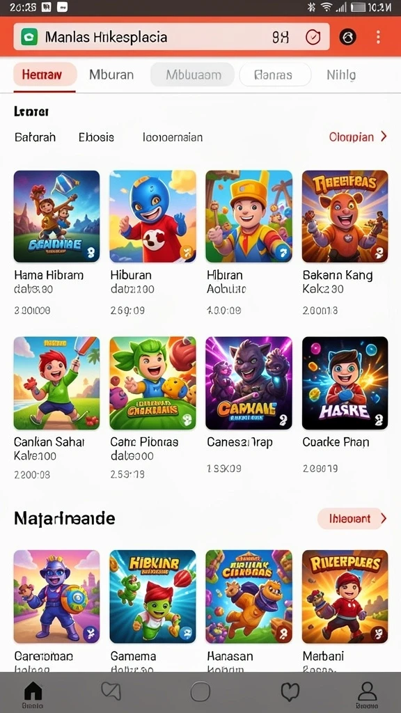hokihebat - Tampilan antarmuka yang ramah pengguna.