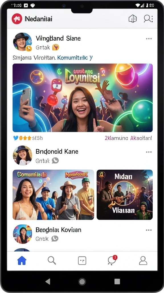 idpking - Antarmuka yang mudah dinavigasi.