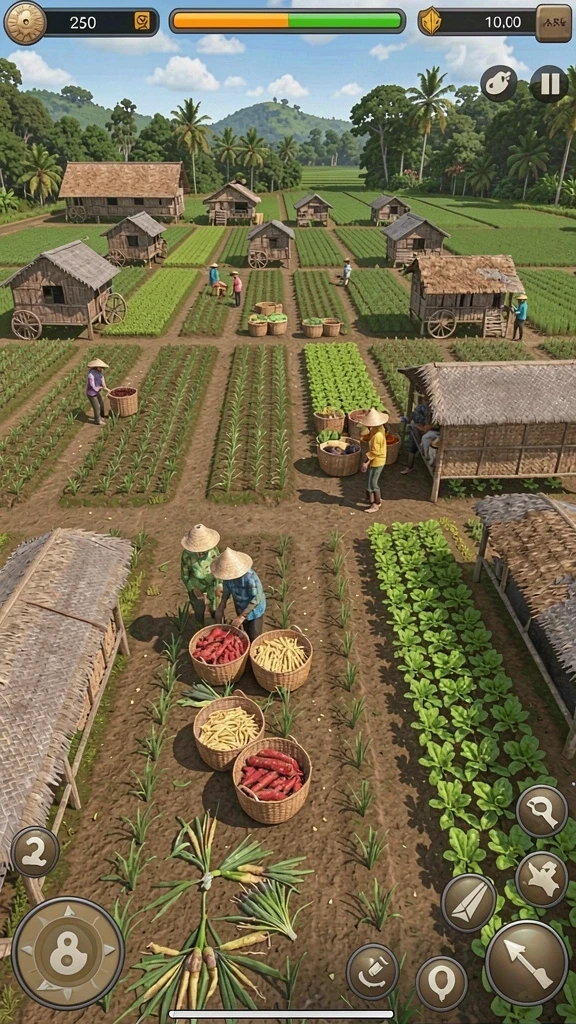 jepang77 - Screenshot menampilkan karakter utama yang beraksi dalam game.