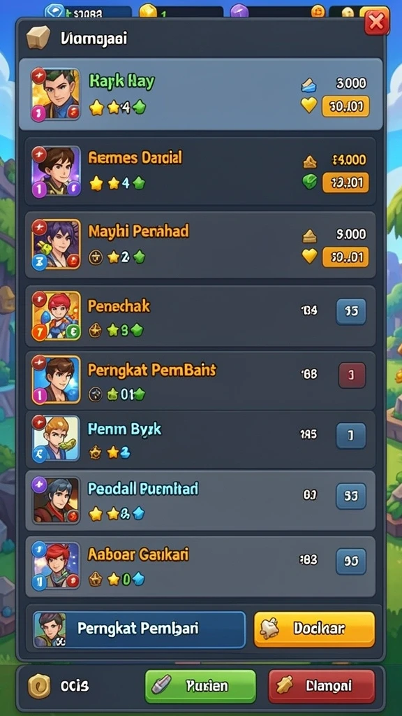 neko4d - Tampilan antarmuka yang modern dan menarik.