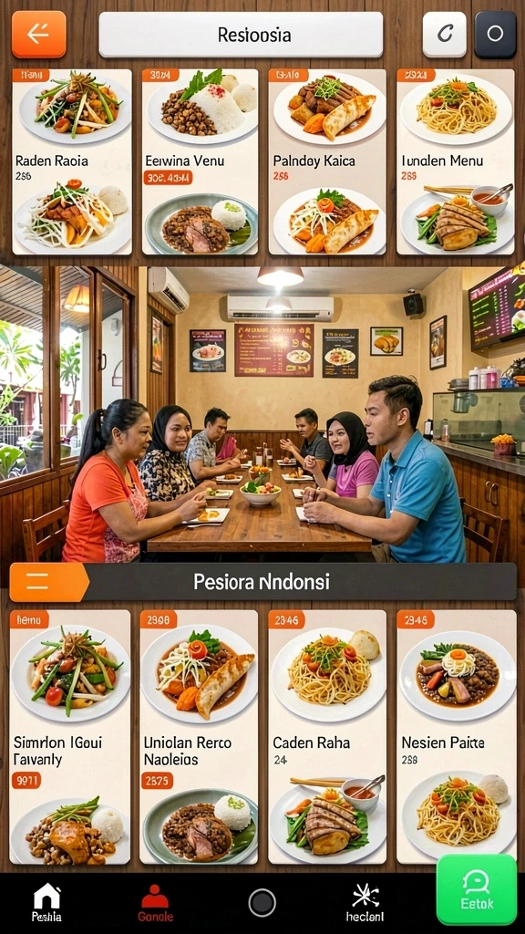 p200m - Tampilan awal game yang menarik dan penuh warna.