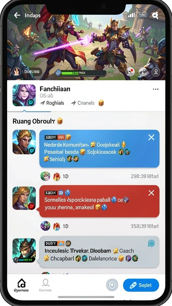 planet77 - Screenshot menampilkan grafis luar angkasa yang menakjubkan.