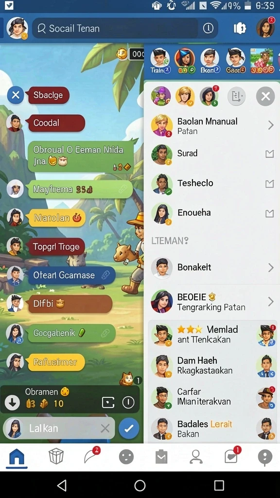rp79 - Mode permainan yang seru dan kompetitif.
