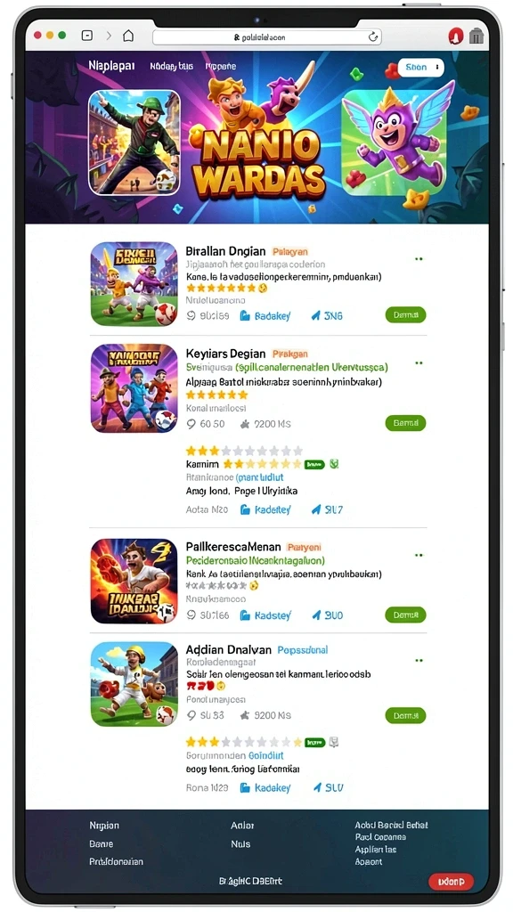 rpvip4 - Tangkapan layar dari level penuh tantangan.