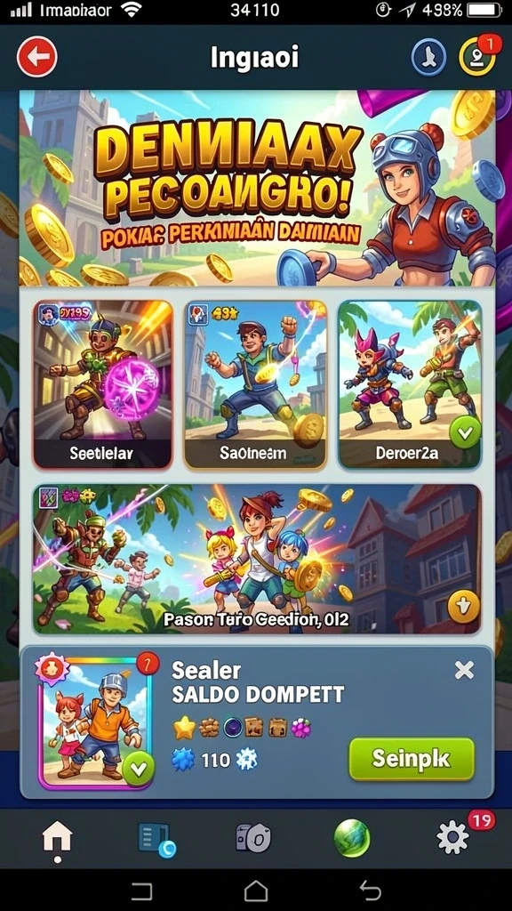 spinharta - Minigame yang seru dan penuh tantangan.