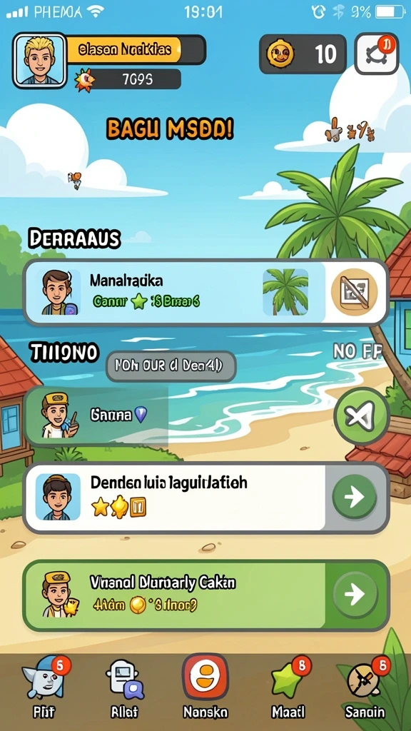 sr877 - Screenshot dari gameplay yang dinamis.
