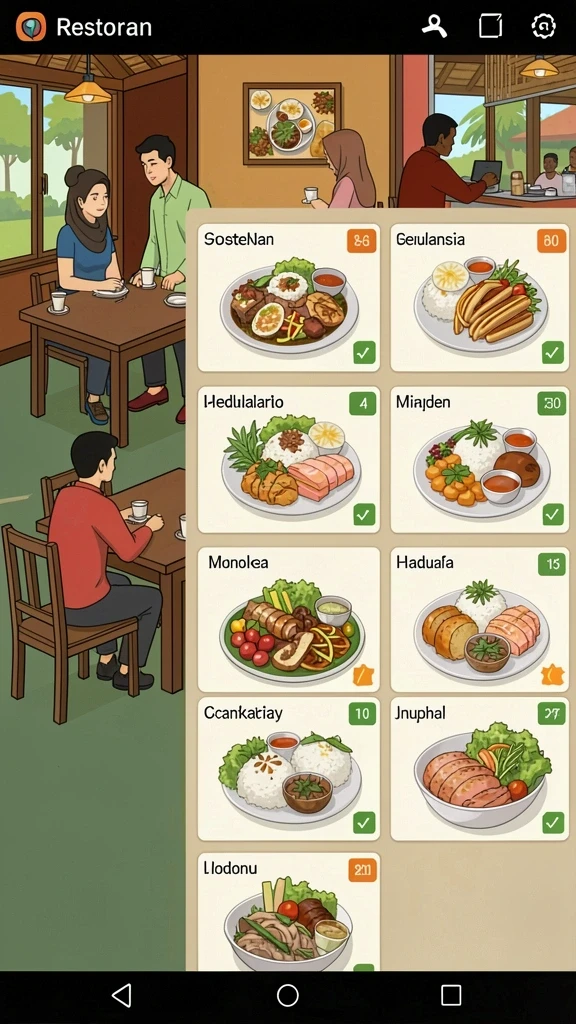 tentoto - Contoh mode permainan yang seru dan menantang.